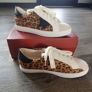Leopard Star Sneakers